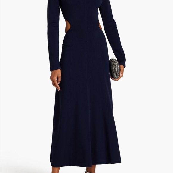 Aje | Dresses | Aje Anika Cut Out Knit Dress In Navy Blue | Poshmark Aje | Dresses | Aje Anika Cut Out Knit Dress In Navy Blue | Poshmark